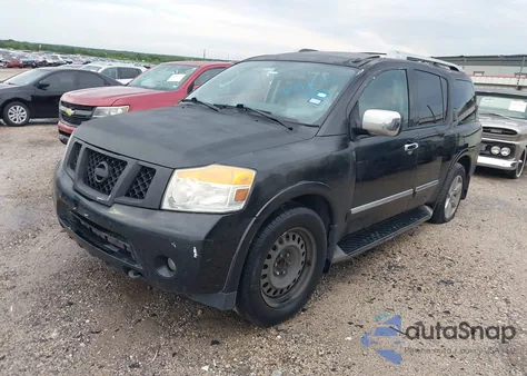 2011 Nissan Armada Platinum from USA, damaged, VIN 5N1BA0NF3BN604467